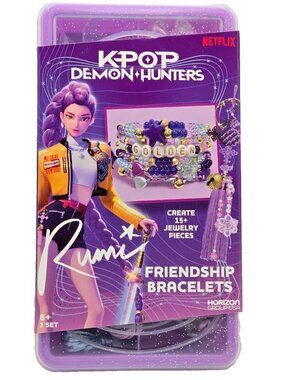 KPOP Demon Hunters Rumi Friendship Bracelet Kit Netflix Official Bead Craft Set